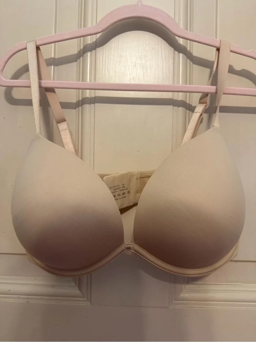 Wingslove 36DDD/F Deep V Plunge Underwire Push Up T-Shirt Bra Multiway Straps